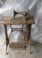  напольная швейная машина Singer 1908 г